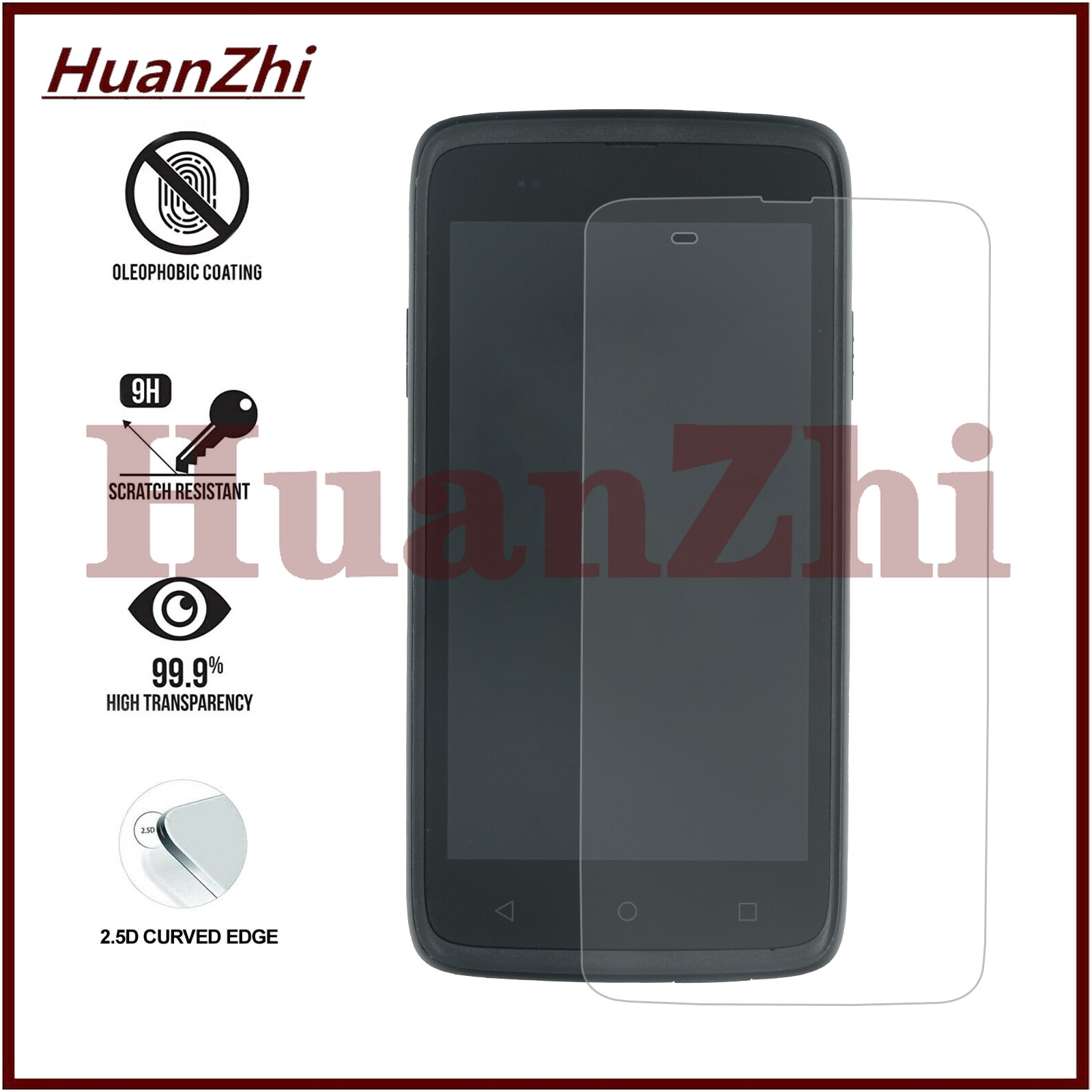 3PCS Tempered Screen Protector Film for Honeywell Scanpal EDA50 Scanner