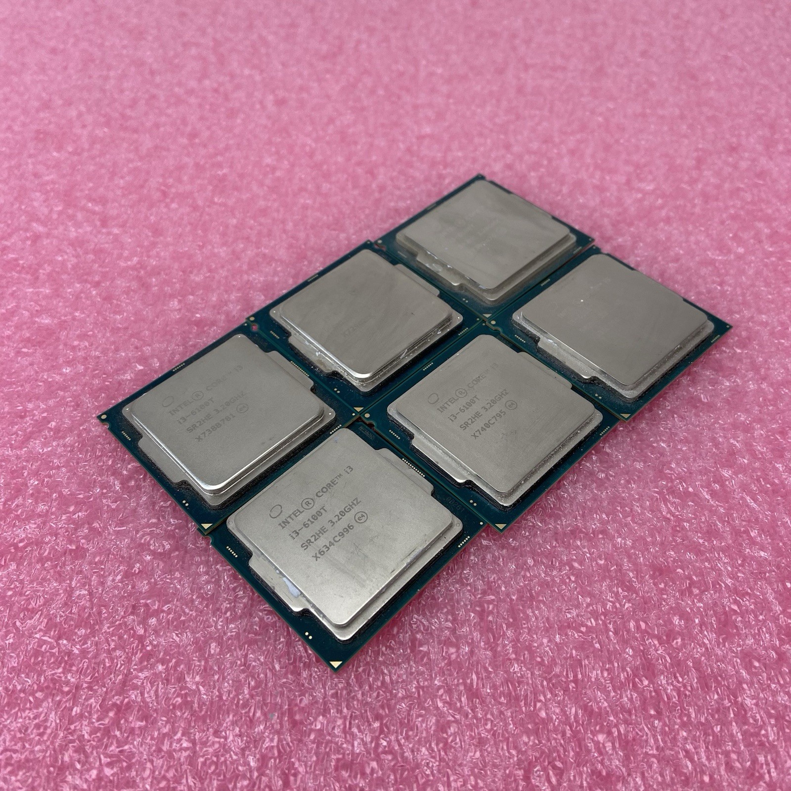 Intel Core i3-6100T SR2HE 3.2GHz Desktop CPU - Lot of 6