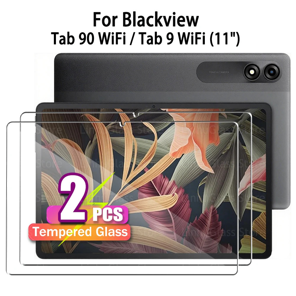 2PCS For Blackview Tab 90 Tab90 11" Tempered Glass Film Cover Screen Protector