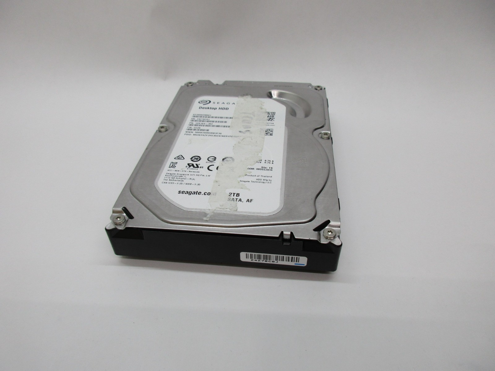 SEAGATE ST2000DM001 2TB 3.5 IN SATA III DESKTOP HARD DRIVE T5-E3