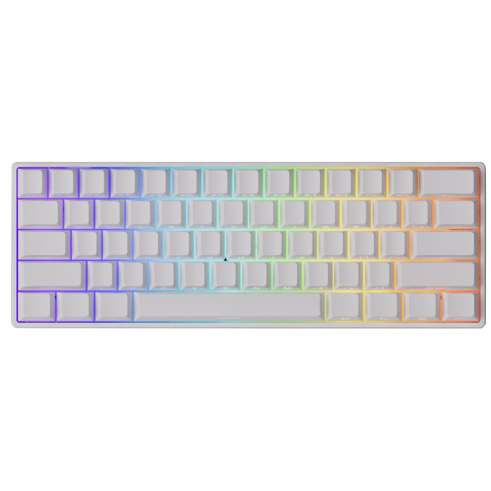 MonsGeek FUN60 Pro SP Wireless Gaming Keyboard White English Layout