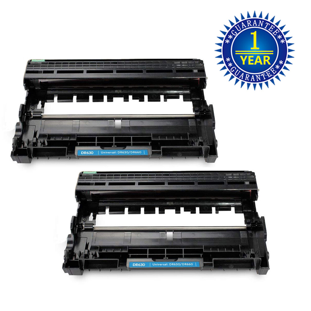 2PK DR630 Drum Unit For Brother MFC-L2700DW L2720DW L2740DW DCP-L2540DW HL-L2300