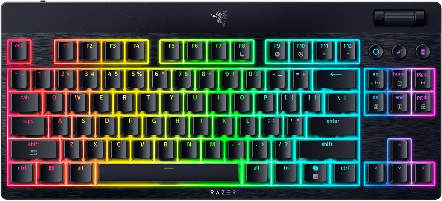 Razer BlackWidow V4 HyperSpeed TKL Green Switch  Keyboard Certified Refurbished