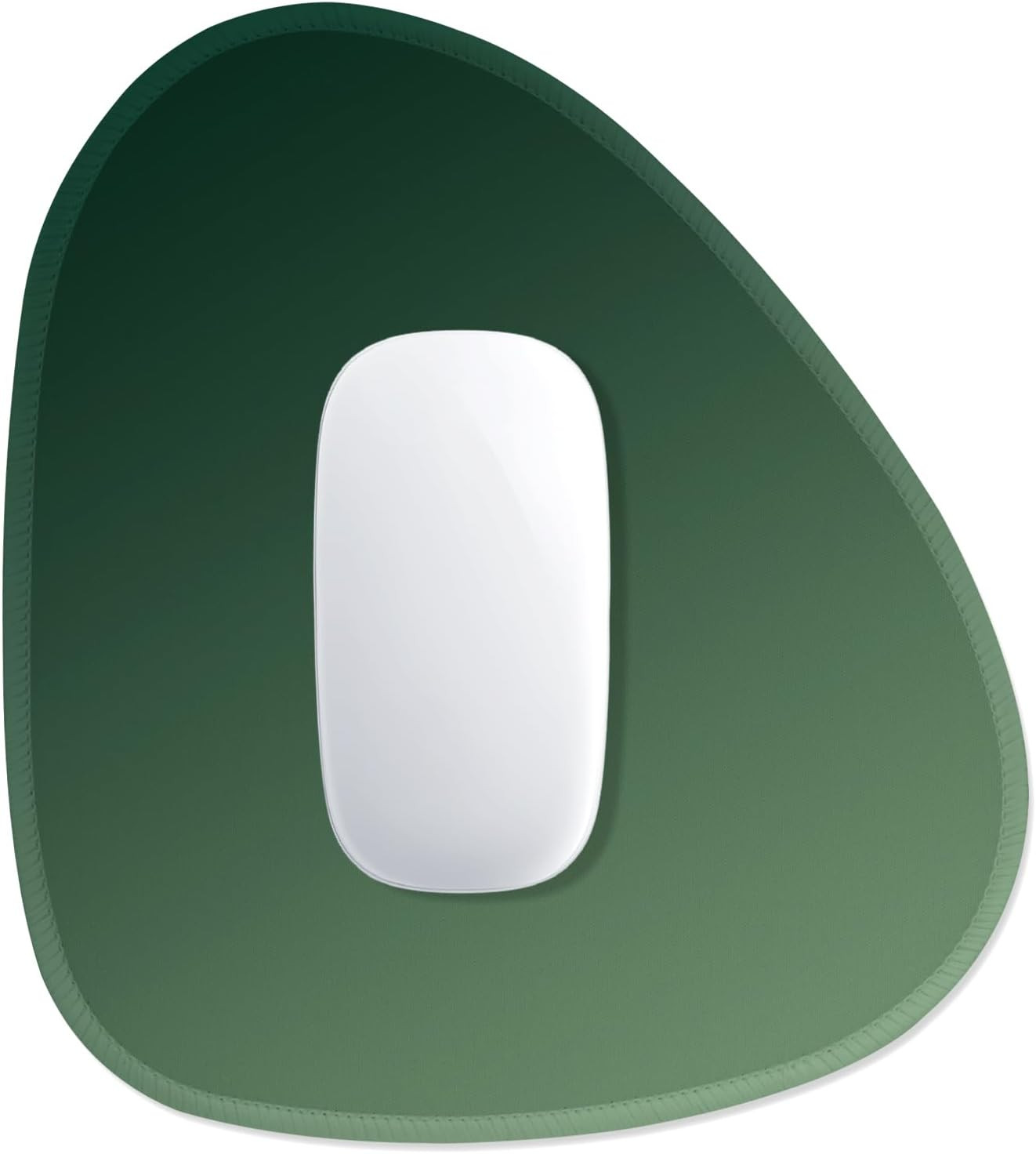 Small Mouse Pad for Desk, Teardrop 8.7X7.9In, Gradient Forest