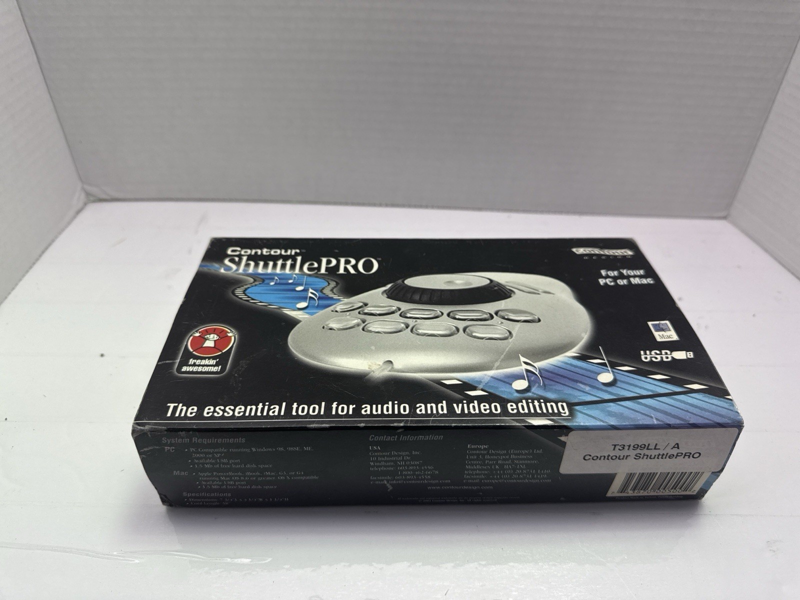 Contour Design Shuttle PRO SP-JNS Multimedia USB Editing Controller