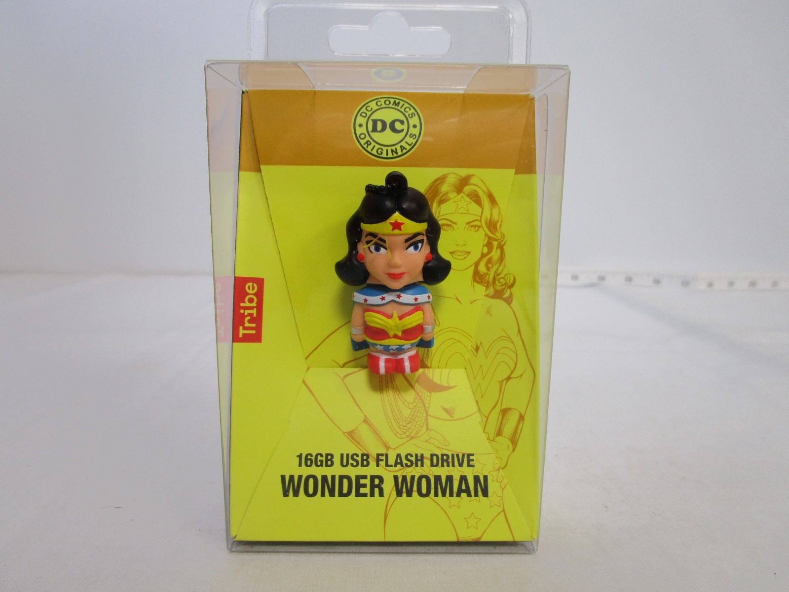 Tribe DC Originals Wonder Woman USB Flash Drive (16 GB) Keychain NEW