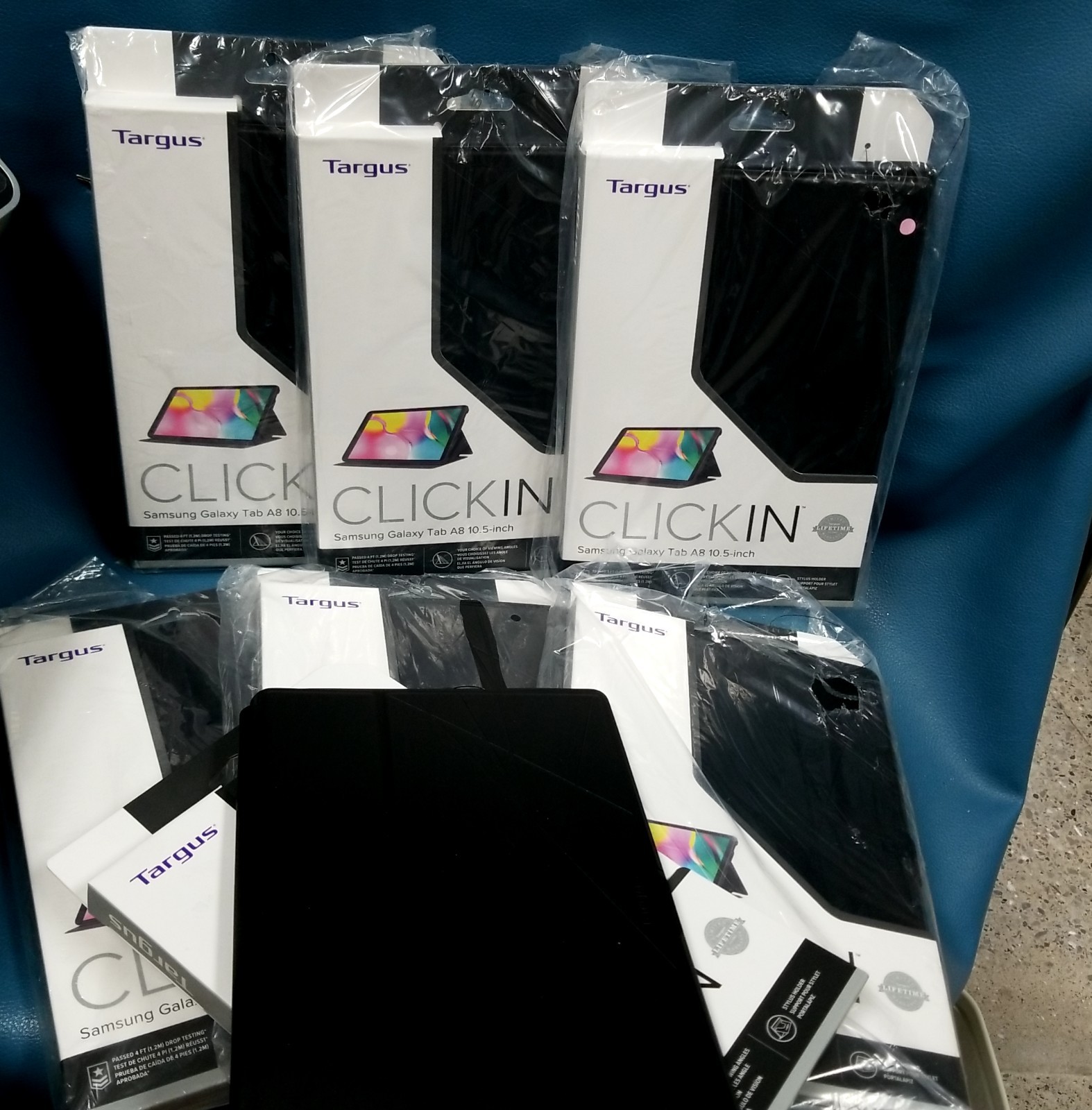 Resellers 7 Targus Click-In Protective Case For 10.5" Samsung Galaxy Tab A8