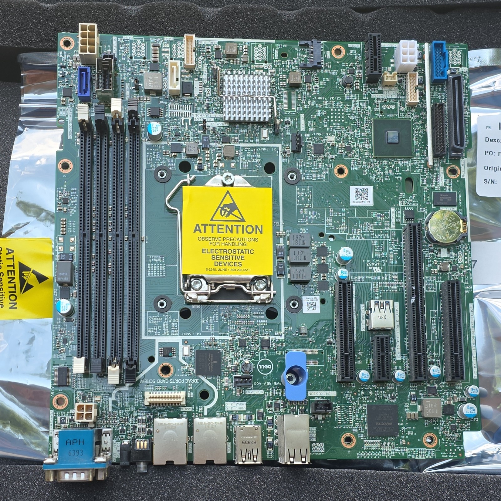 Dell FGCC7 Poweredge T130 T330 V2 System Board
