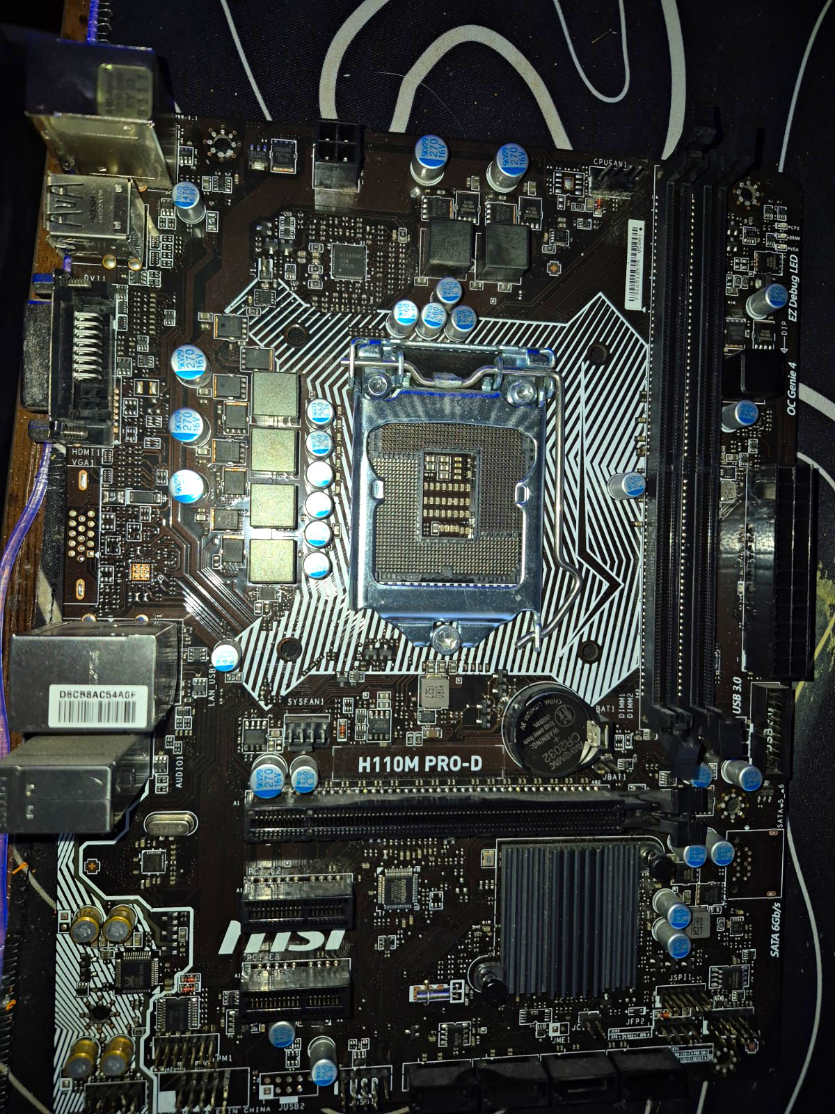 MSI H110M PRO-D MicroATX Intel LGA 1151 DDR4 SDRAM HDMI VGA Motherboard