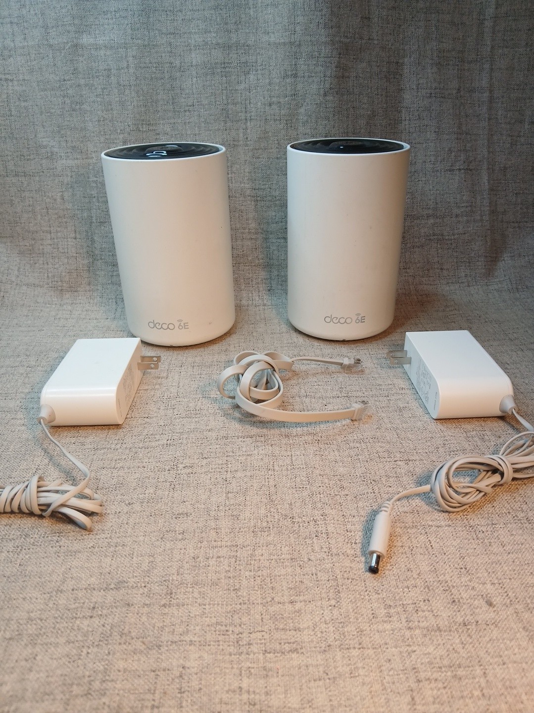 TP Link Deco XE75 Pro AXE5400 WiFi 6E Mesh System 2 Pack Working 