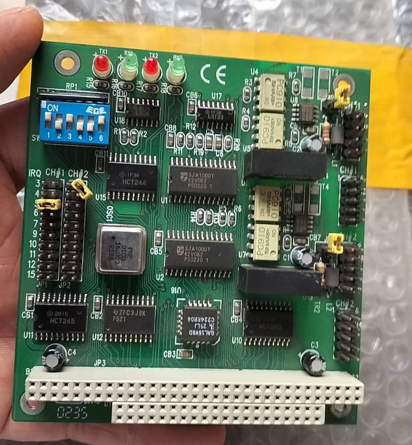 1PCS USED pcm-3680 Rev a1 via DHL or Fedex fast shipping