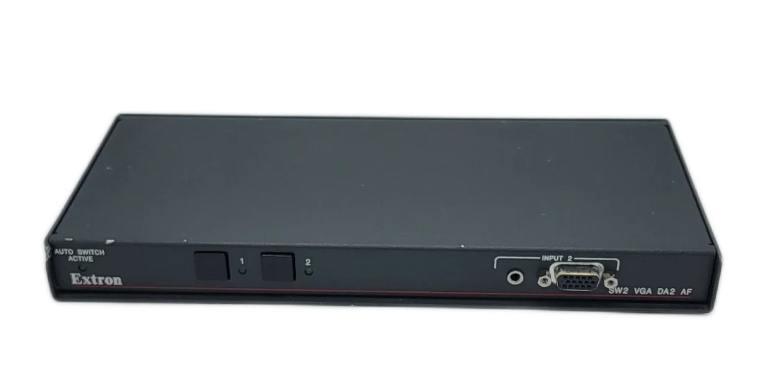 Extron SW2 VGA DA2 AF 2-Input 2-Output VGA Audio Auto Switch KVM