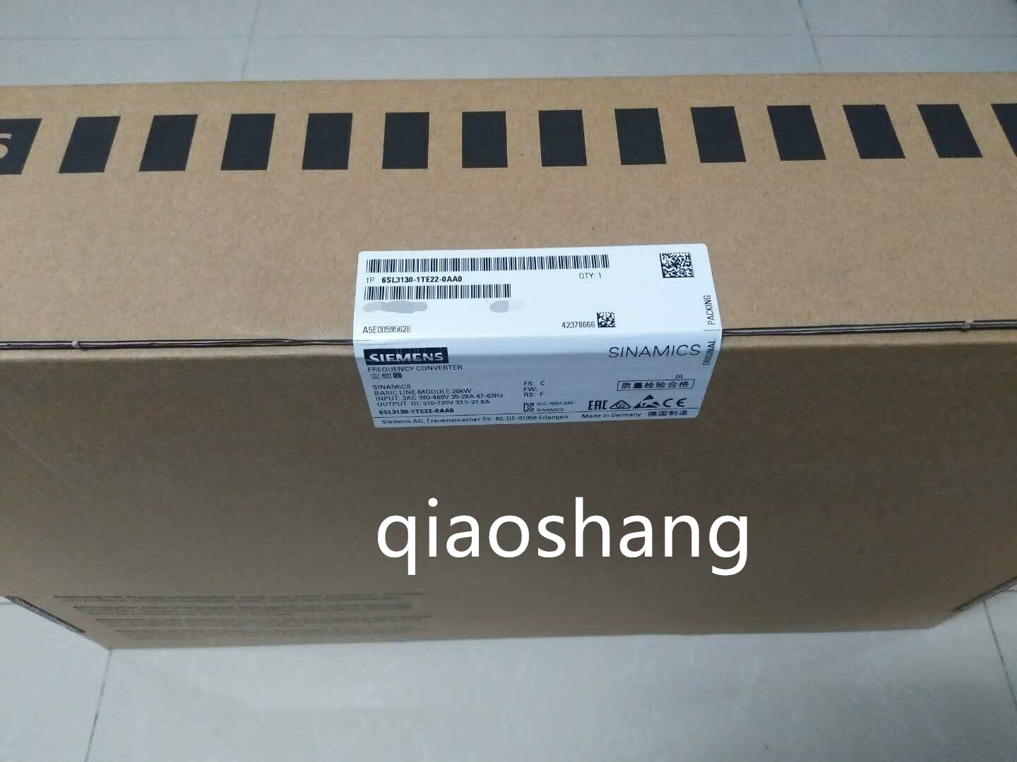 1PC New Siemens 6SL3130-1TE22-0AA0 Smart Line Module  FedEx or DHL
