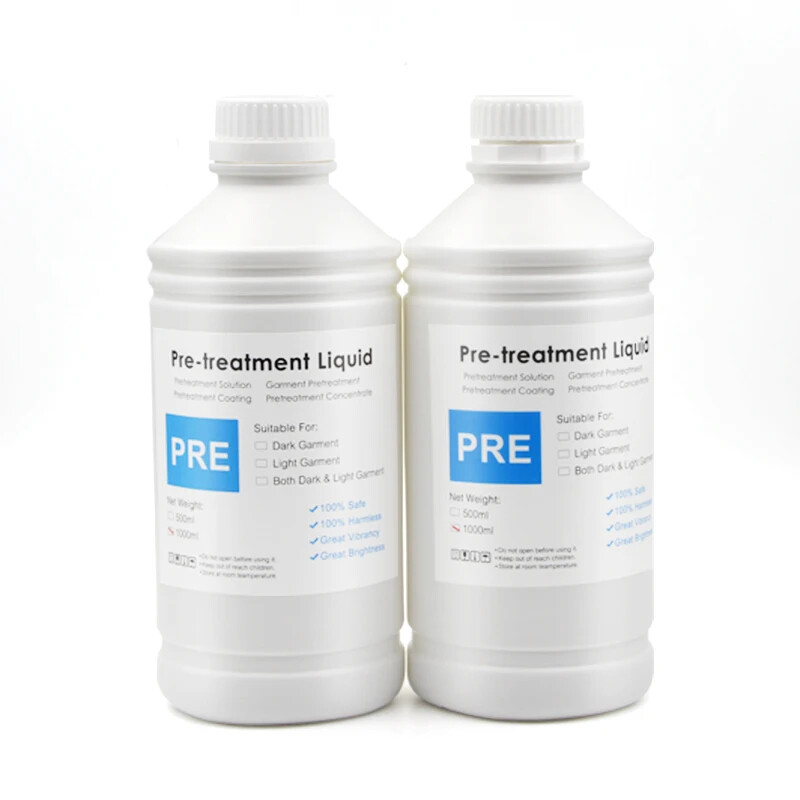 2*1000ML Pretreatment  Liquid For Textile Ink Pre-Coating For Textile Printer