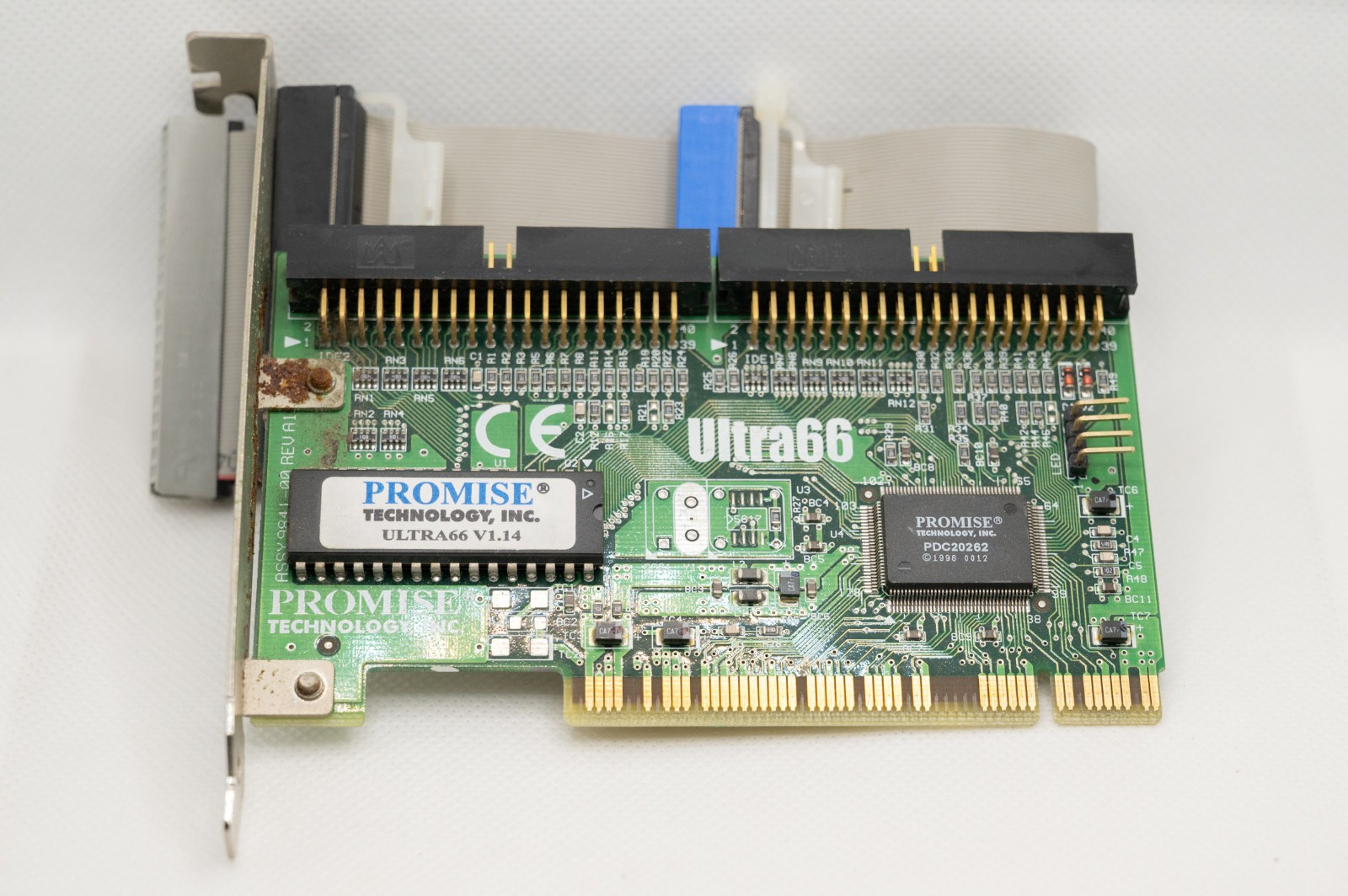 Promise Technology Ultra66 ATA Dual IDE hard drive Controller - PCI - Tested
