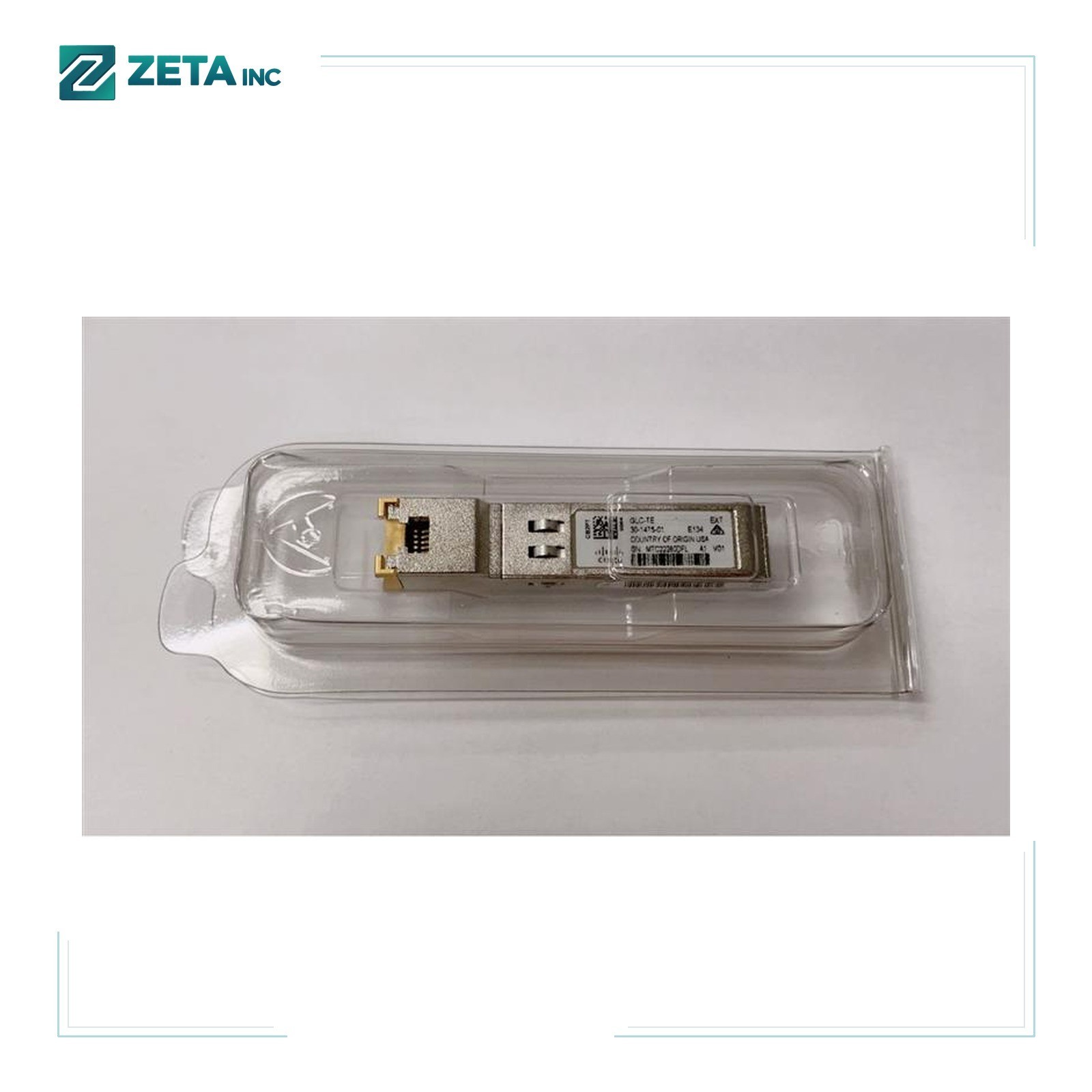 Genuine Cisco GLC-TE 30-1475 SFP Copper RJ-45 Transceiver 1000BASE-T Hologram