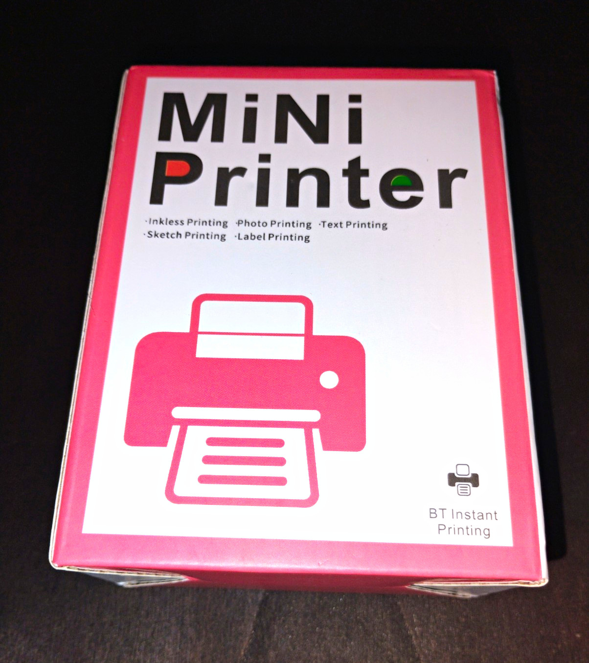 Bluetooth Thermal Inkless Mini Printer X1 Photo Text Sketch Label Printing