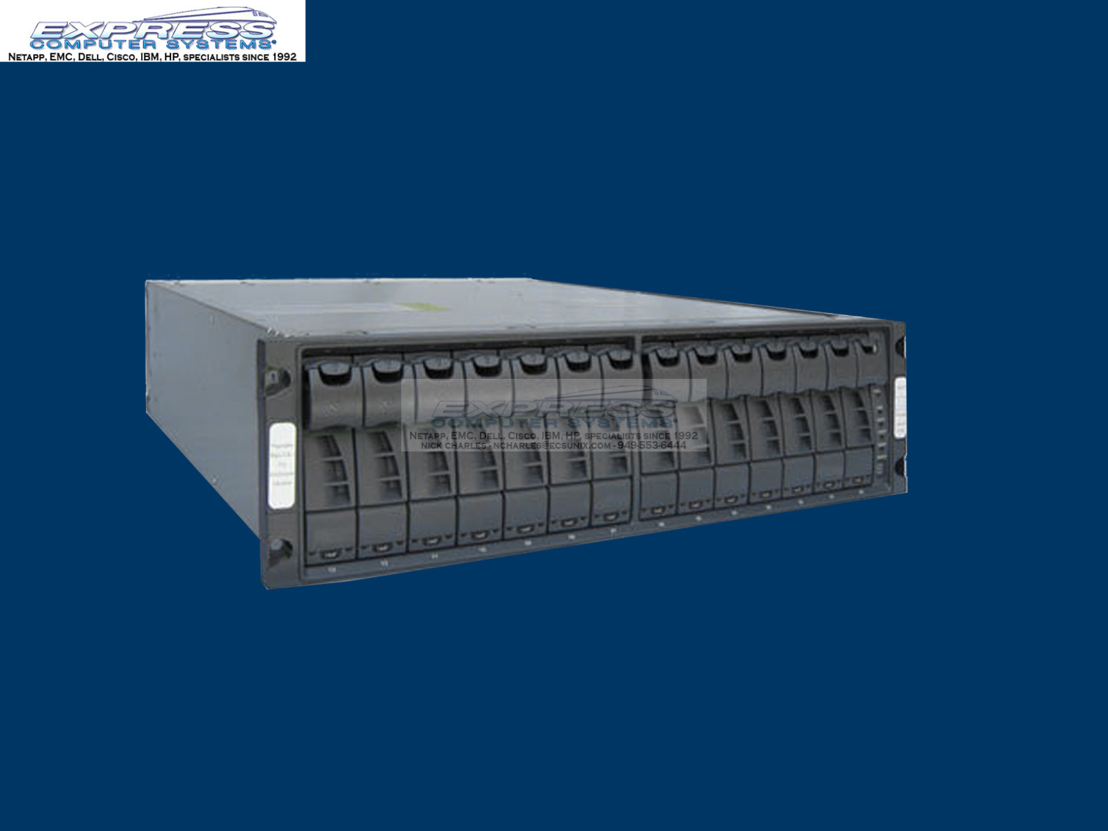 Netapp DS14MK4 14x 600GB FC 15K X292A-R5 X64015A-ESH4-PB-MC-R5 ESH4 8.4TB