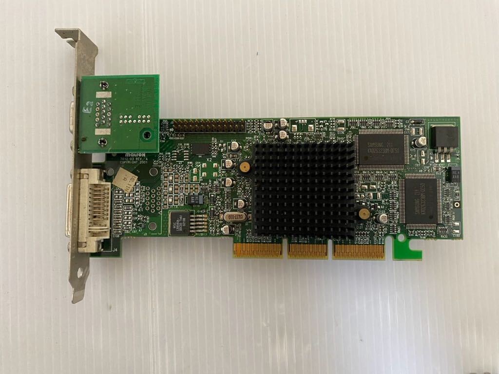Used: MATROX 7012-03 REV.:A COPYRIGHT G55+MDHA32DB Controller Number ci385