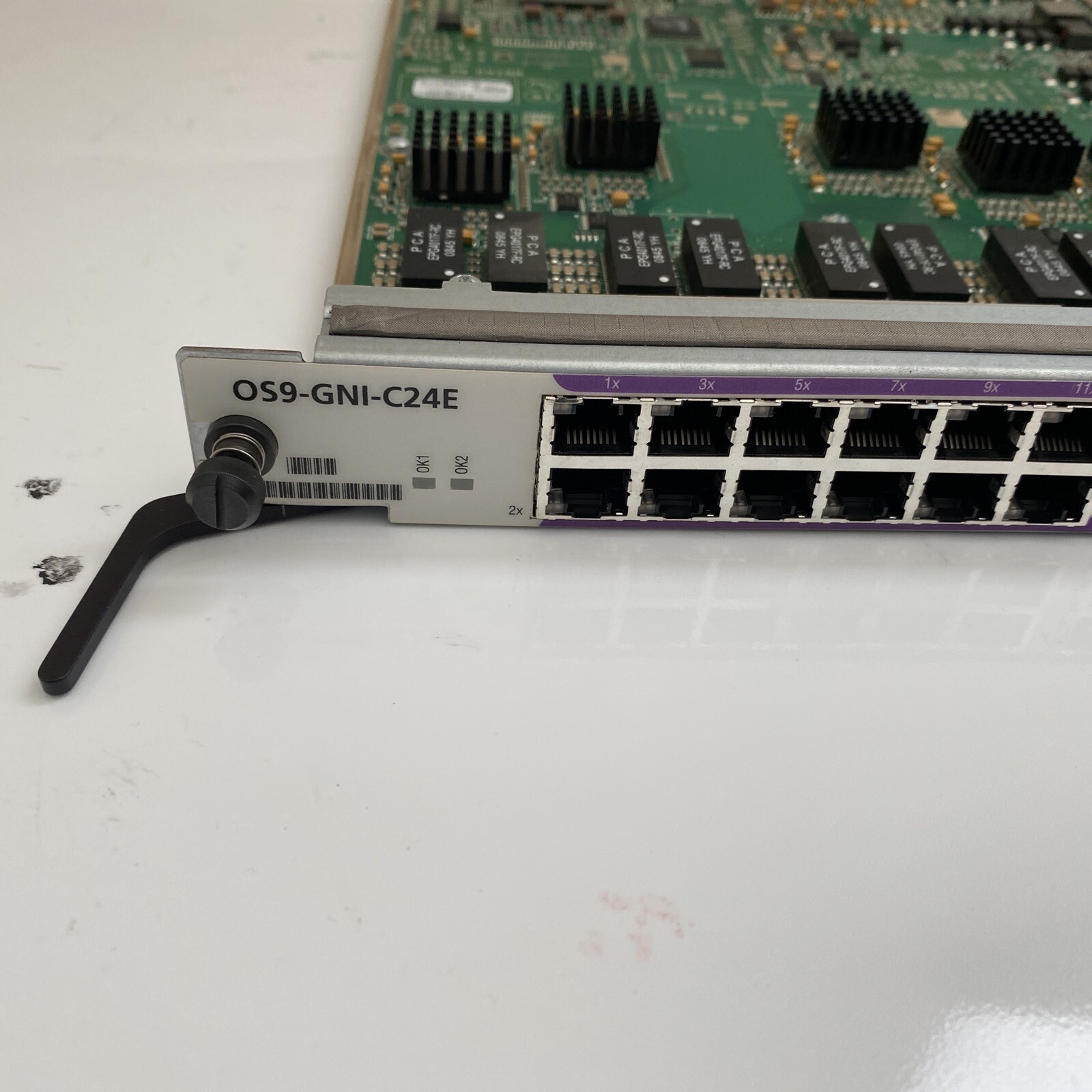 Alcatel-Lucent OS9-GNI-C24E 24-Port 10/100/1000 Module OmniSwitch 9700 9800