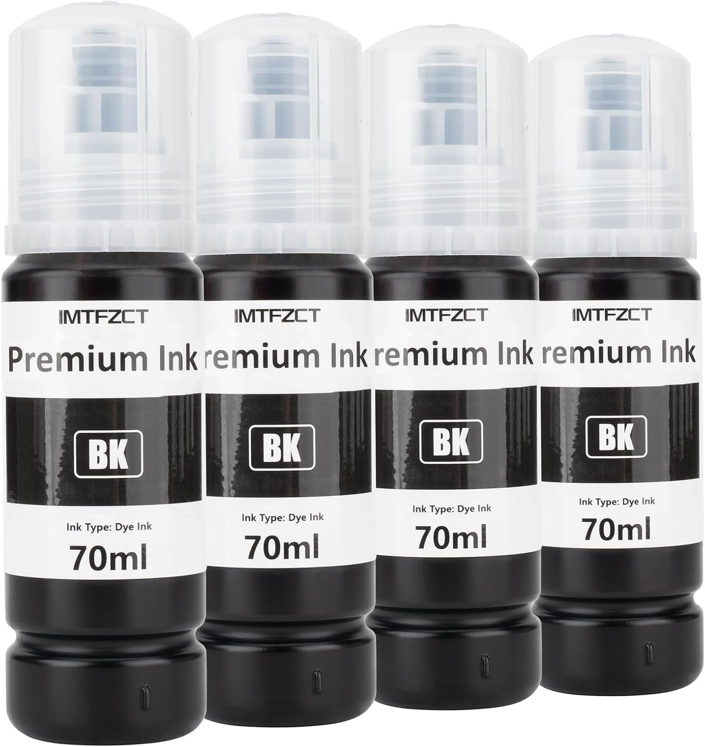 Replacement for Epson T522 522 Black Ink Refill Bottles for ET-2803 ET-2720 ET48
