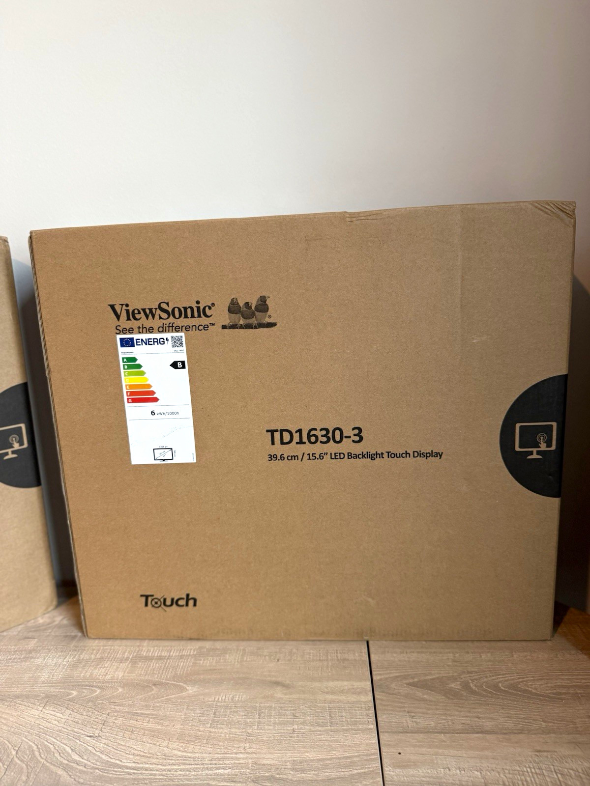ViewSonic TD1630-3 15.6" Portable Touchscreen Monitor 1366x768 HDMI USB-C
