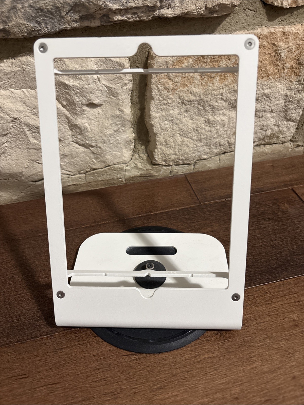 Heckler Design Windfall White Metal Stand iPad Mini 1-4 with Pivot Swivel Base