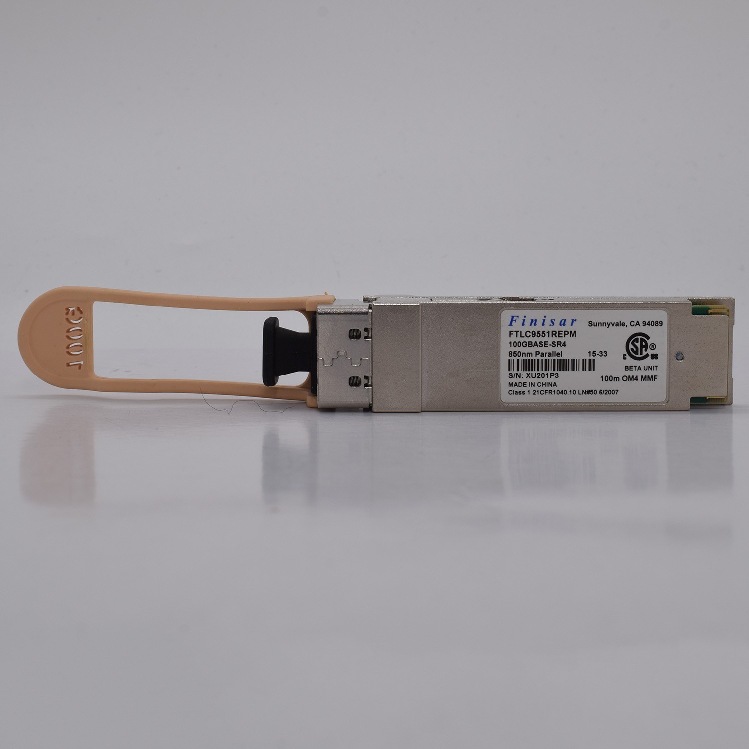Original FTLC9551REPM Finisar 100GBASE-SR4 100m QSFP28 MPO Optical Transceiver