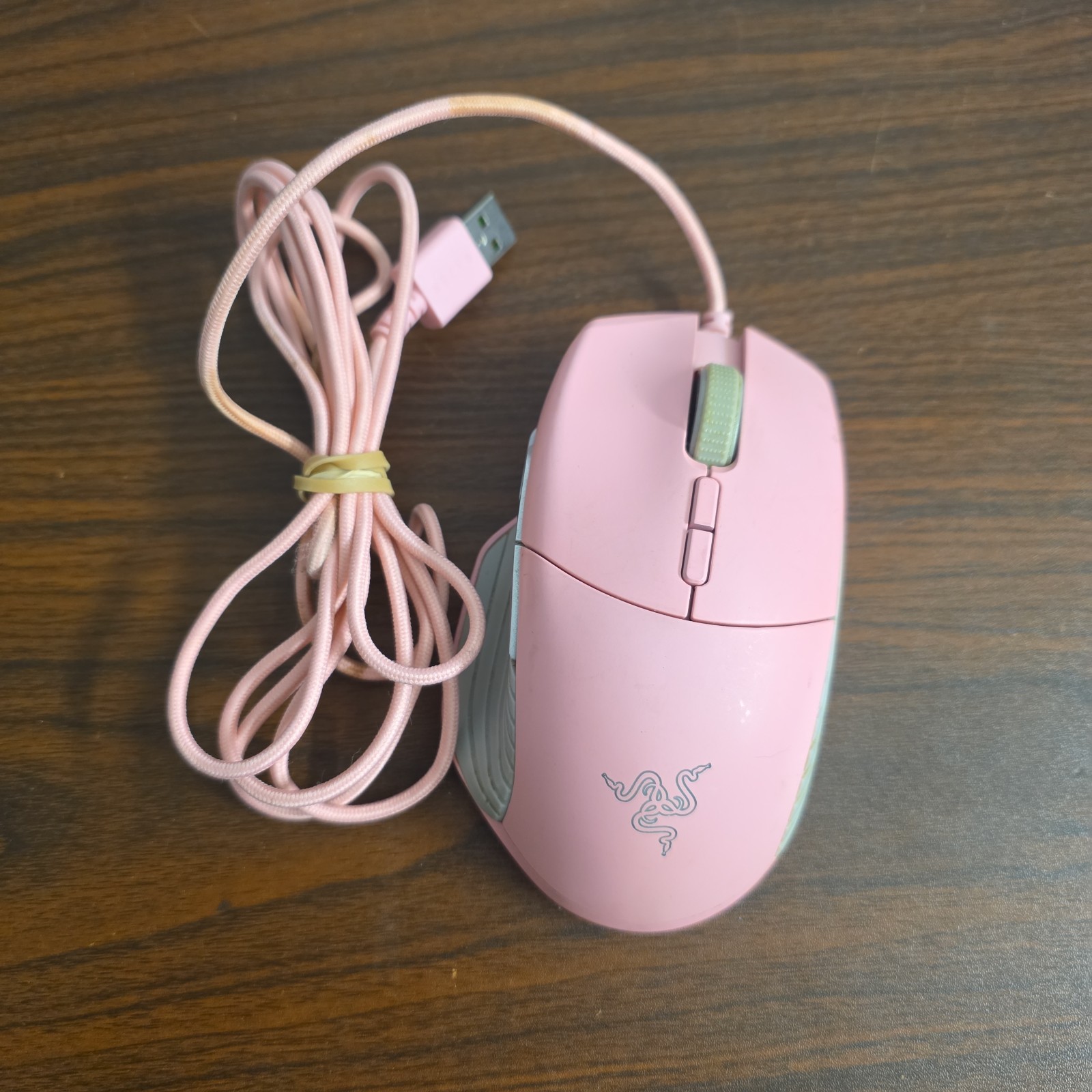 Razer Basilisk Wired Gaming Mouse - Pink RZ01-0233 (Tested Works) K