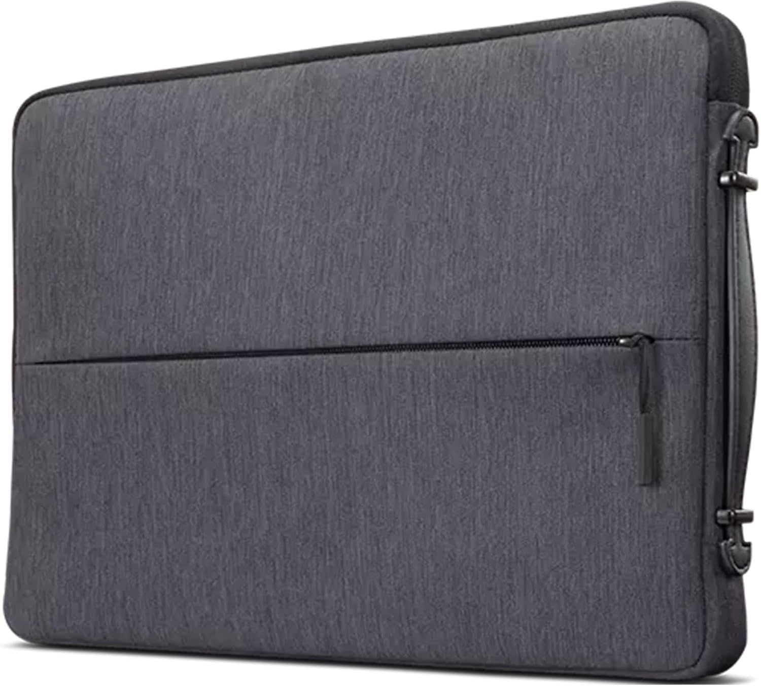 Charcoal Grey Urban Laptop Sleeve 14 Inch for Notebook, Tablet, MacBook Compatib