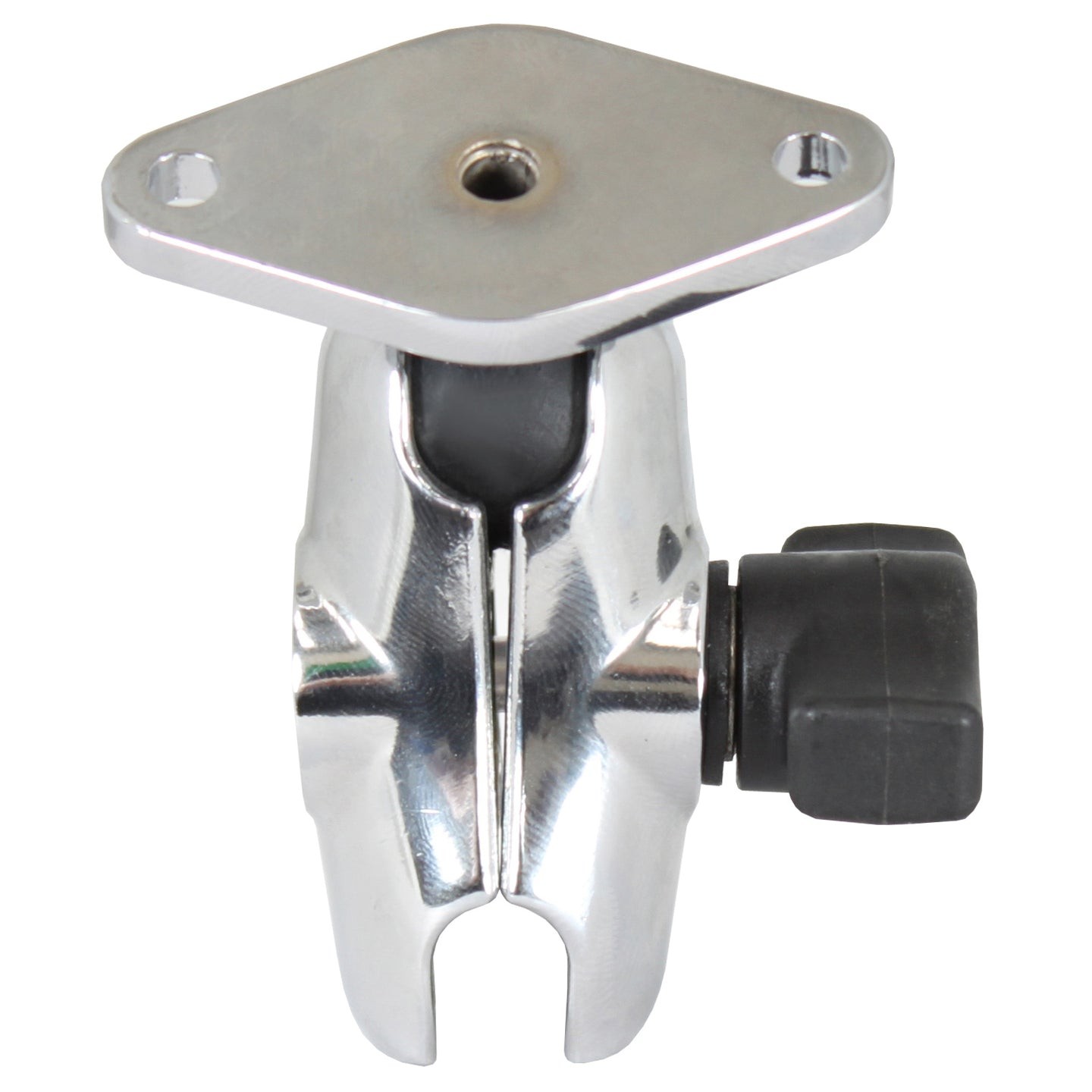 RAM-B-103-A-238CHU  RAM Chrome Double Socket Arm with Diamond Pla...