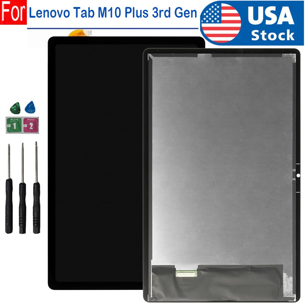 LCD Display Touch Screen For Lenovo Tab M10 Plus 3rd Gen TB125FU TB128FU TB128XU