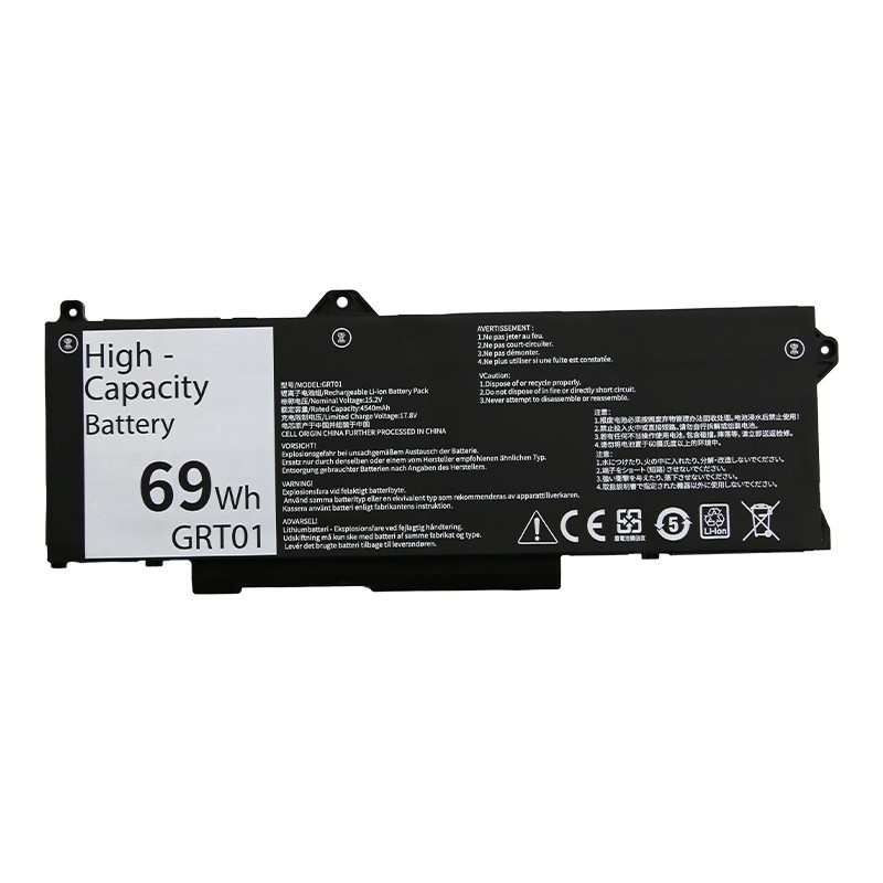GRT01 69Wh  Replacement Laptop Battery  for DELL Precision 3561 3571 3581 3470