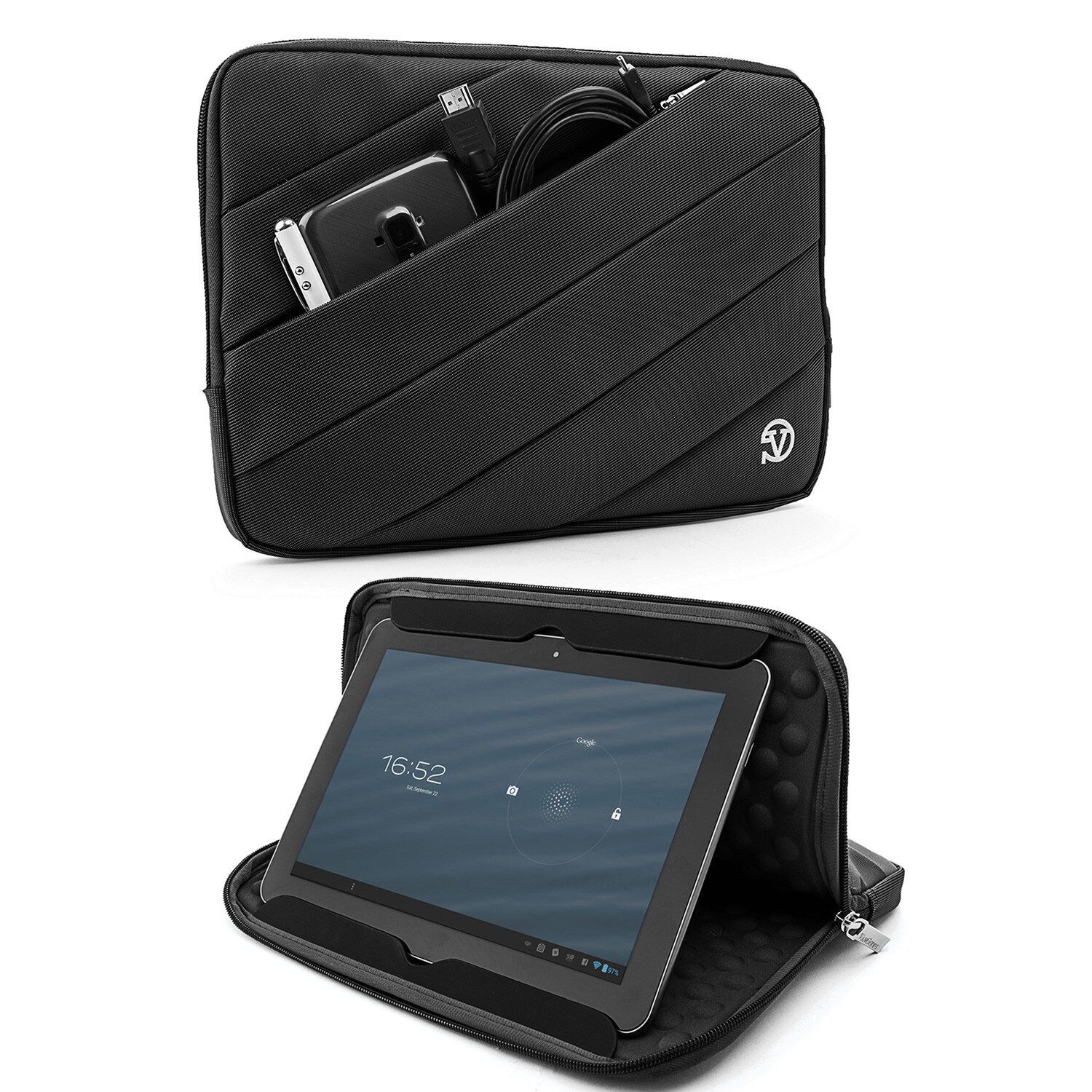 VanGoddy Tablet Stand Sleeve Pouch Case Bag For 12.4"Samsung Galaxy Tab S10+/S9+