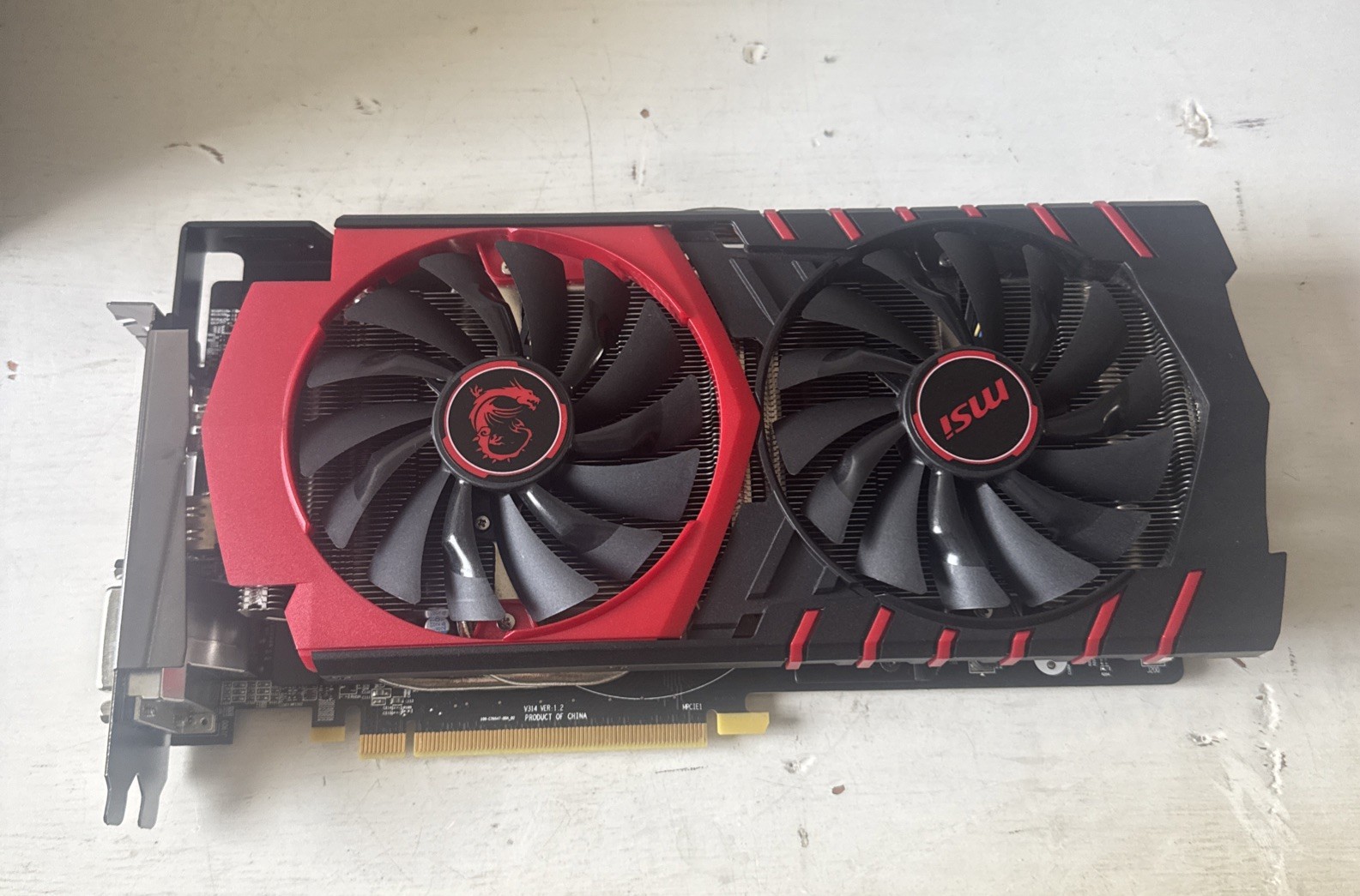 MSI AMD Radeon R9 380 4GB GDDR5 Graphics Card - Black