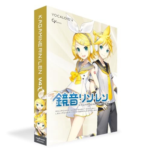 Vocaloid4 CRYPTON KAGAMINE RIN LEN V4X English Bundle Download file