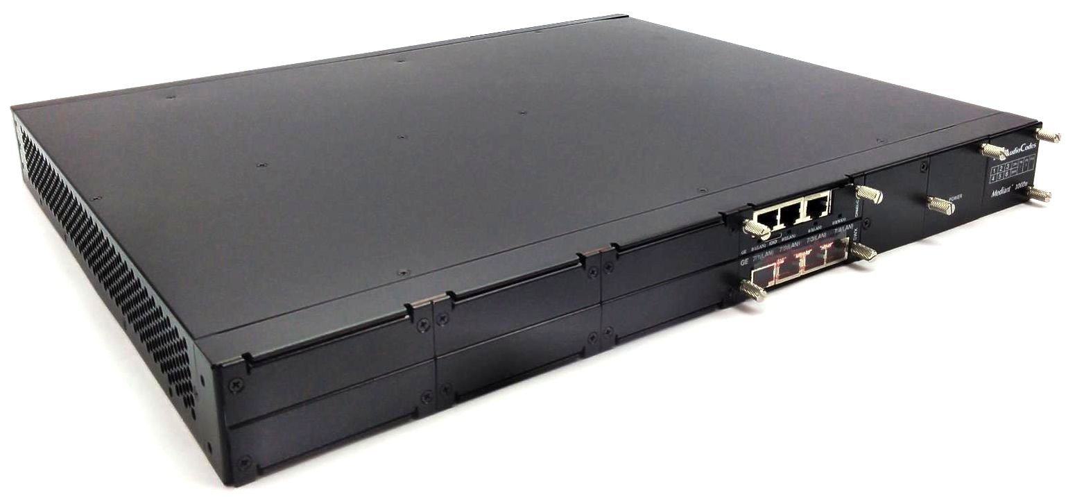 AudioCodes Mediant 1000B AMC Gateway Digital Chassis VoIP Hybrid GTPM01045