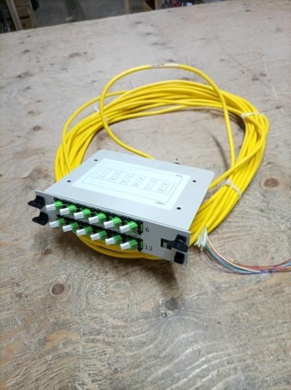 CommScope ADC Fiber Optic PLC Splitter Cassette Module SC/APC Connectors NEW