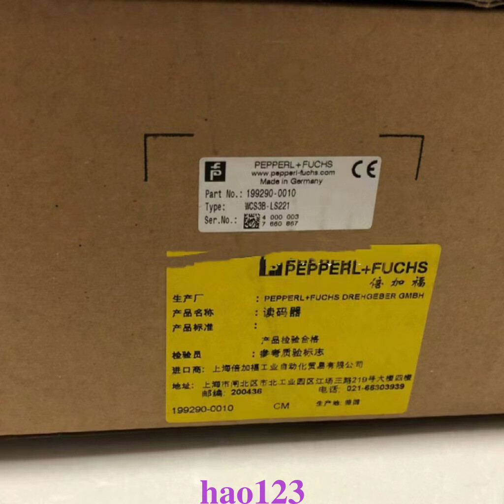 WCS3B-LS221 Pepperl+Fuchs sensor New in box By DHL or FedEx