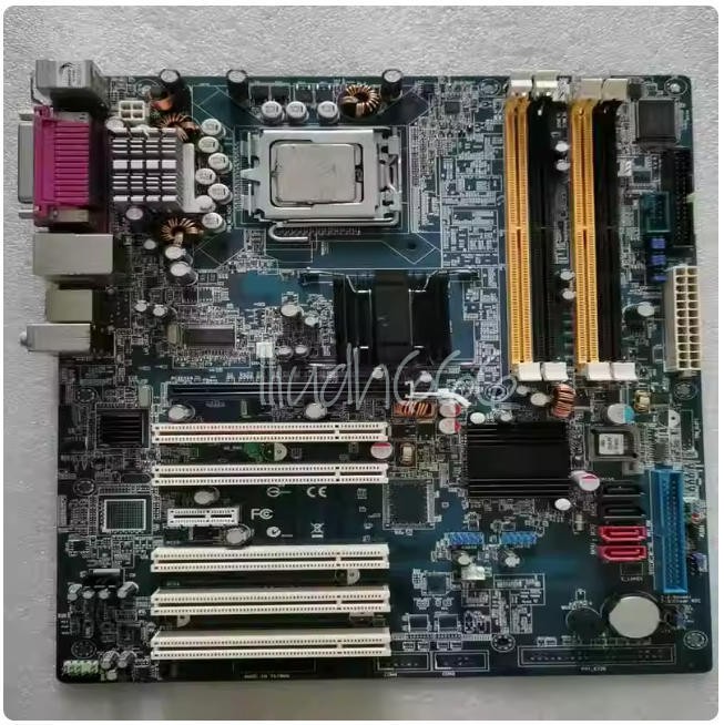 Used 1PCS EAX-945G P/N:08GS19A945G206 Dual Ethernet Port Industrial Motherboard