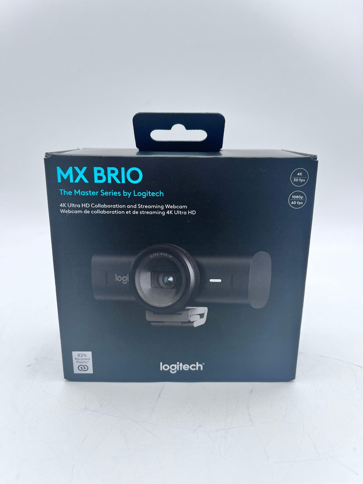 Logitech MX Brio 4K Ultra HD Streaming Webcam - Black - 960-001558