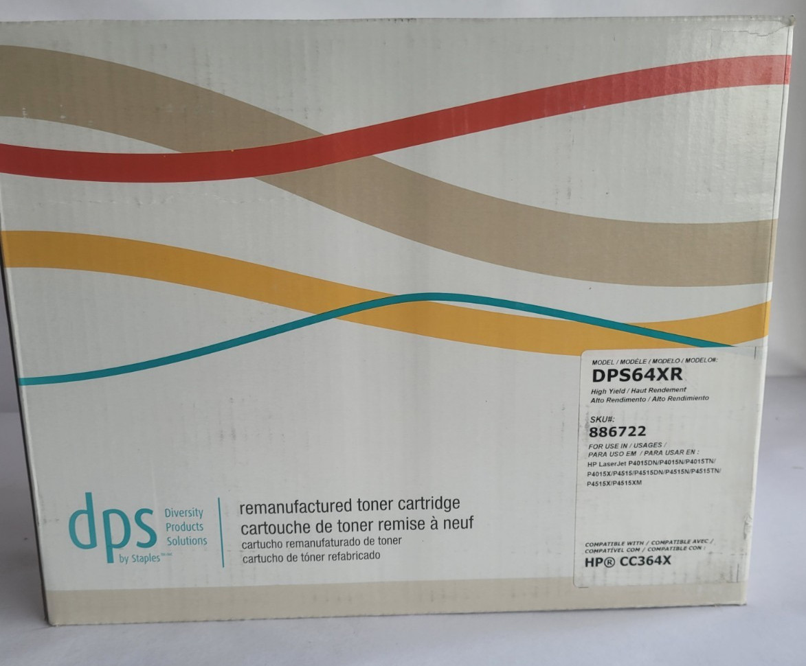 Compatible Toner HP CC364X TSI364X Laserjet P4015 4515 Diversity Product  364x