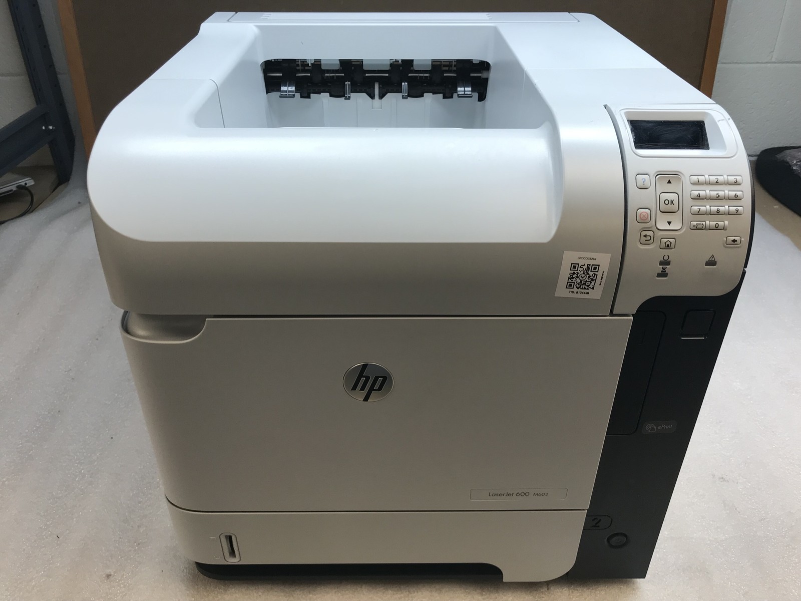HP LaserJet Enterprise 600 M602 Laser Printer 66K Page Count 60% Toner Included