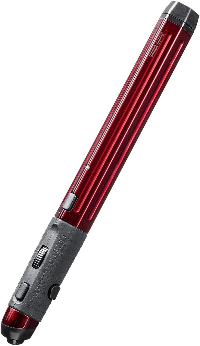 Pen-shaped mouse Bluetooth/USB-A/USB-C wireless connection rechargeable with sto