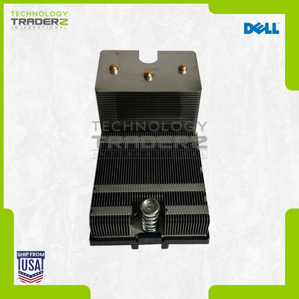 LOT OF 2 5JW7M Dell PowerEdge R720 Heatsink 05JW7M ***Pulled***
