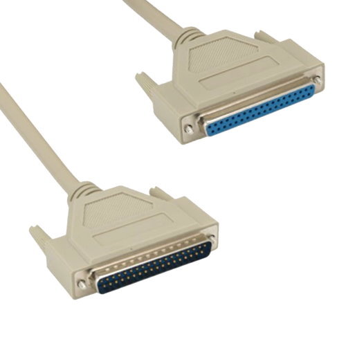 10PCS 10' DB37 37Pin Male to Female Cable 28AWG Serial RS449 Shielded Straight