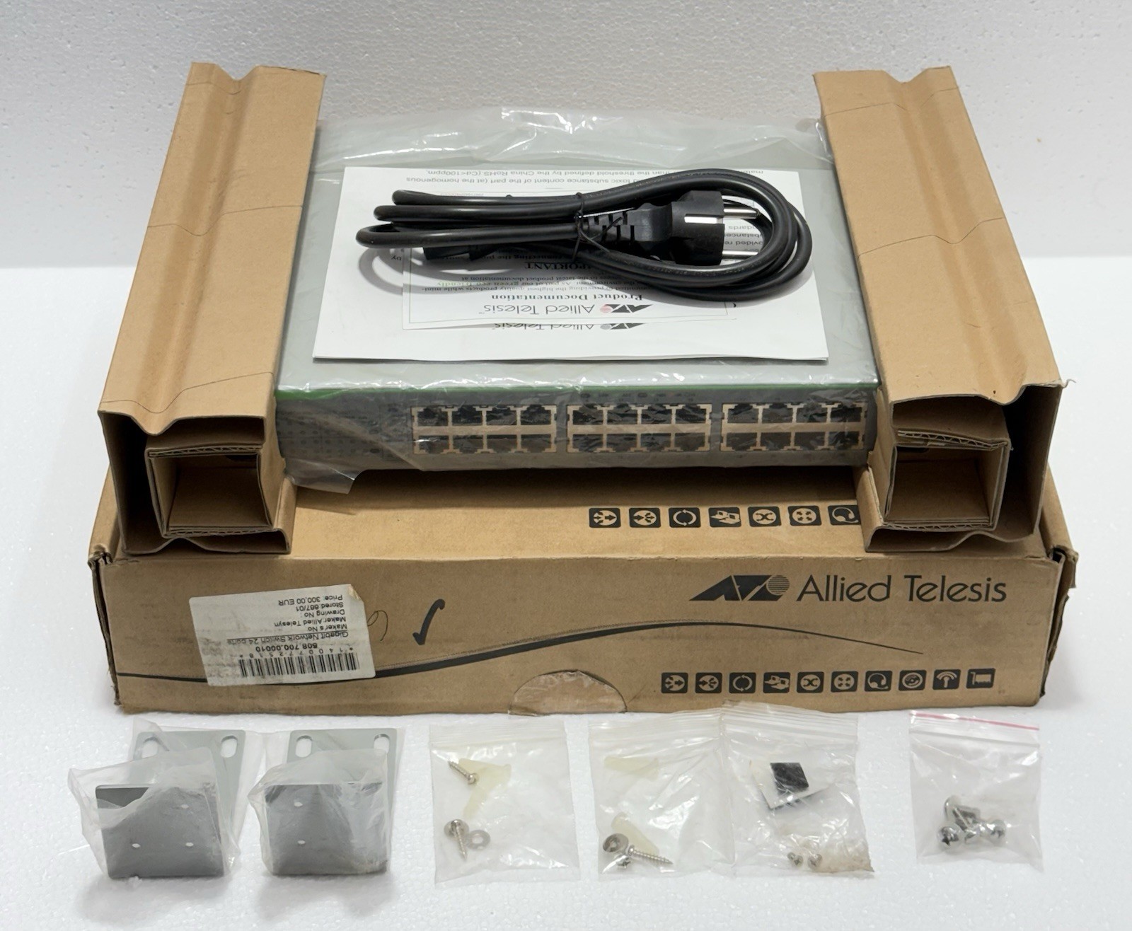 ALLIED TELESIS AT-GS950/24 24 PORT WEBSMART GIGABIT ETHERNET SWITCH