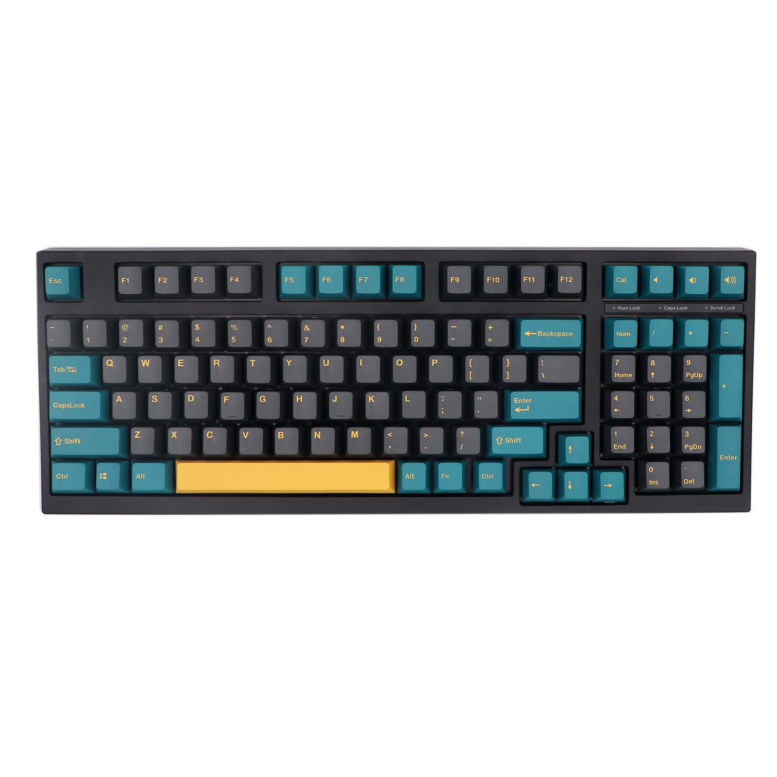 126 Key PBT Keycap Set Mars Green for Mechanical Keyboard Custom Replacement Cap