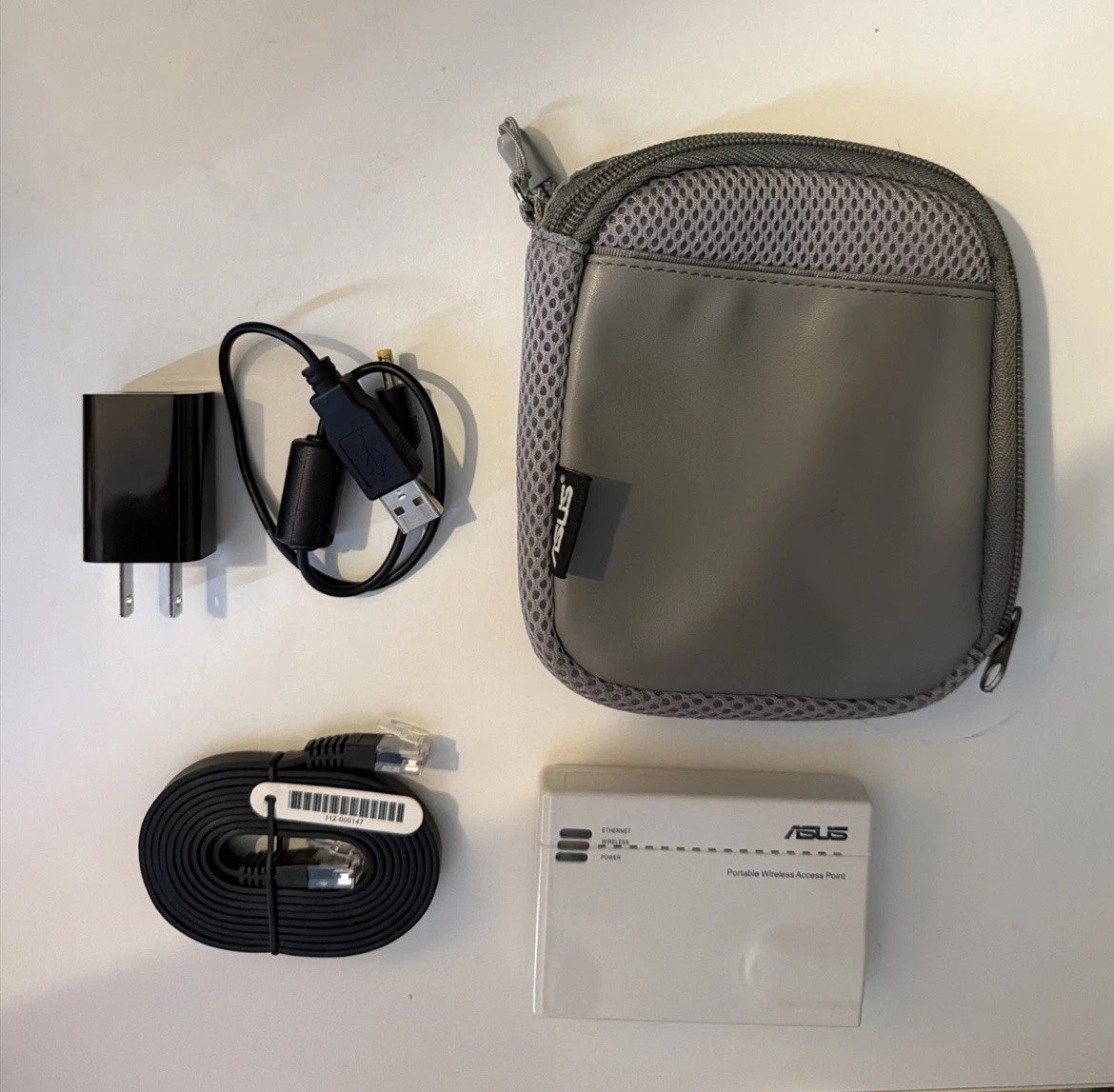 Asus WL-330gE Portable Wirless Router 4 In 1 Access Point Ethernet Adapter
