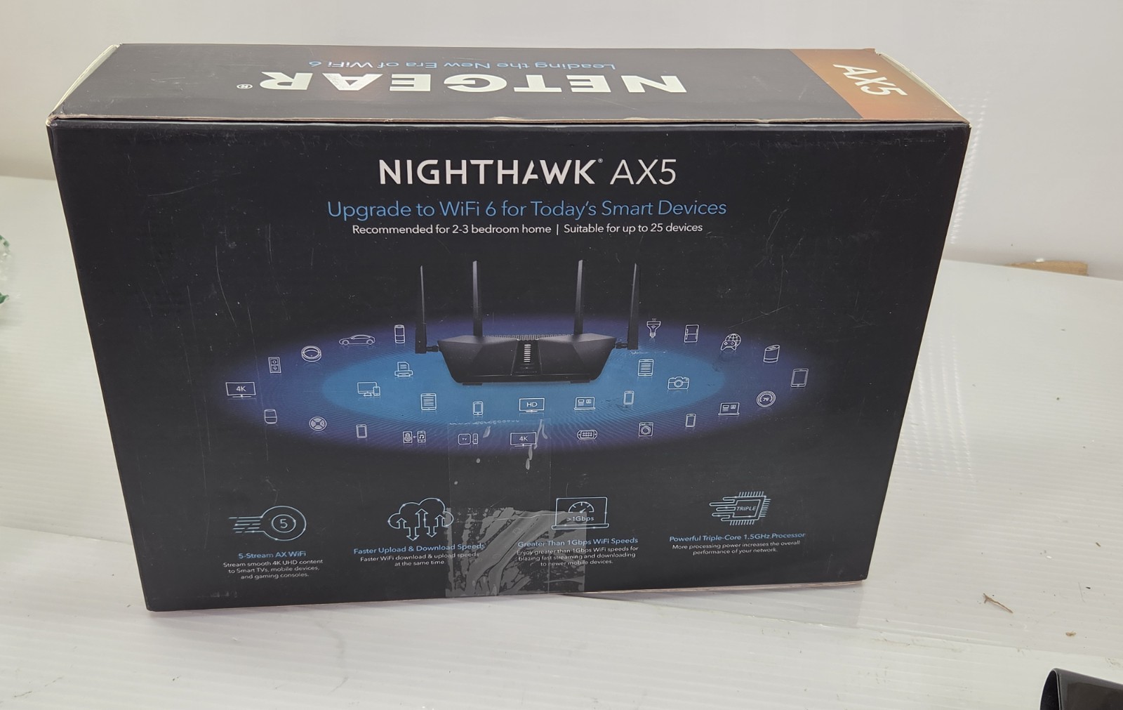 Netgear NightHawk AX5 AX3600 5-Stream WiFi 6 Router